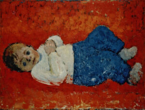 Alex Dose, Sohn Johannes, Öl auf Hartfaser, Dresden, Gotha, Erfurt