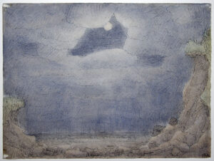Alex Dose, Aquarell, Tusche, signiert, Dresden, Gotha, Erfurt