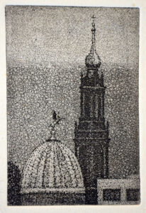 Alex Dose, Hofkirche Dresden, Hochschule für Bildende Künste, Radierung, Dresden, Gotha, Erfurt