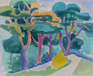 Alex Dose, Johannes, Aquarell, Dresden, Gotha, Erfurt